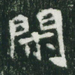 魏碑闲书法图片