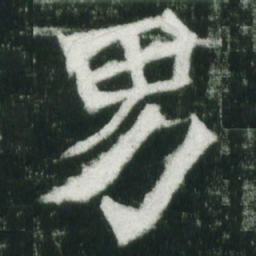 魏碑男书法图片
