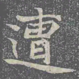 遭书法图片