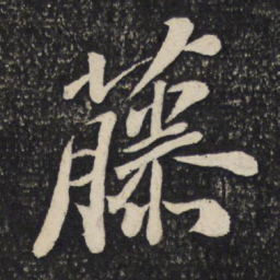 苏轼藤书法图片