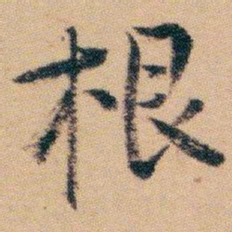 白蕉根书法图片