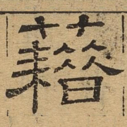 藉书法图片