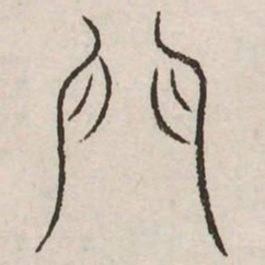 门书法图片