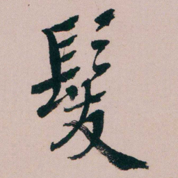 蒋衡髮书法图片