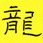 赵雅茹龙书法图片