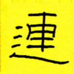 赵雅茹连书法图片
