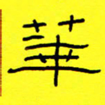 赵雅茹华书法图片