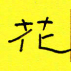 赵雅茹花书法图片