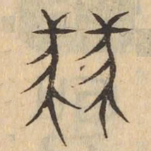 肆书法图片
