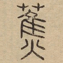 蕉书法图片