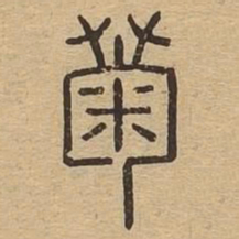 菊书法图片