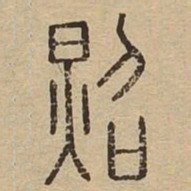 照书法图片