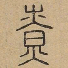 燎书法图片