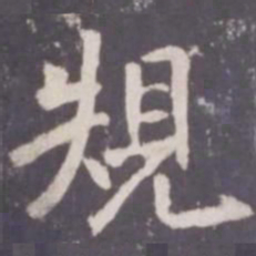 张从申规书法图片