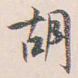 白蕉胡书法图片