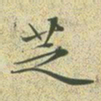 文征明芝书法图片