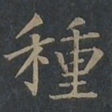 柳公权种书法图片