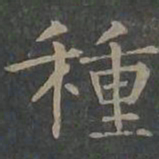 柳公权种书法图片