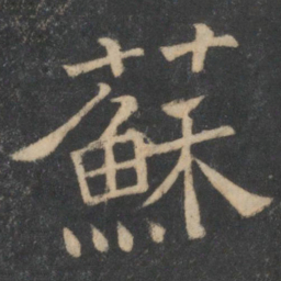 苏书法图片