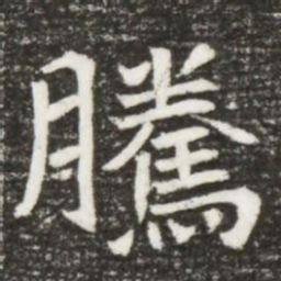 騰书法图片