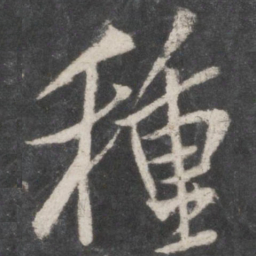 米芾种书法图片