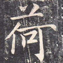 魏栖梧荷书法图片
