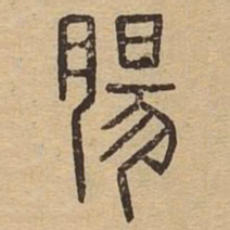 肠书法图片