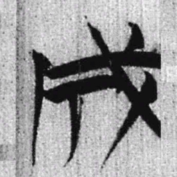 上博简成书法图片