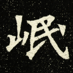 岷书法图片
