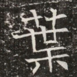 葉书法图片