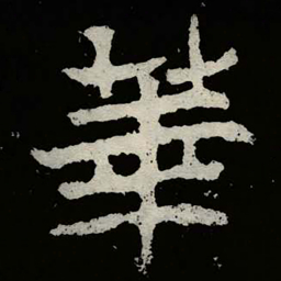 郑道昭華书法图片