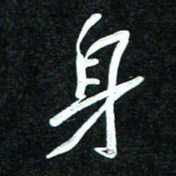 花爱军身书法图片