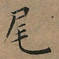 王宠尾书法图片