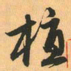 赵孟頫植书法图片