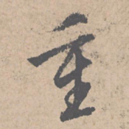 文征明重书法图片