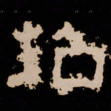 招书法图片
