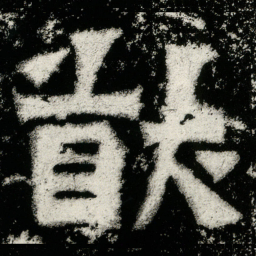猷书法图片