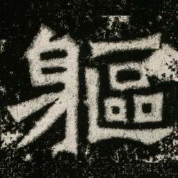 軀书法图片