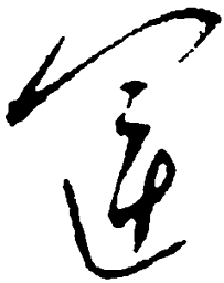 毛泽东运书法图片