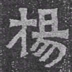 楊书法图片