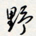 龚平野书法图片