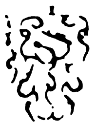 鸟虫篆深书法图片