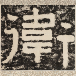 卫书法图片