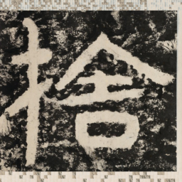 拾书法图片