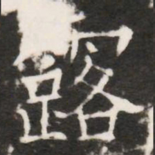 露书法图片