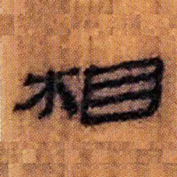 北大汉简相书法图片