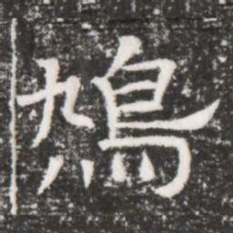鳩书法图片