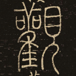 释梦英观书法图片