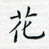 陈晨花书法图片