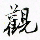 王宏捷观书法图片